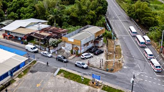 Corner O'Meara Road & Priority Bus Route, Arima