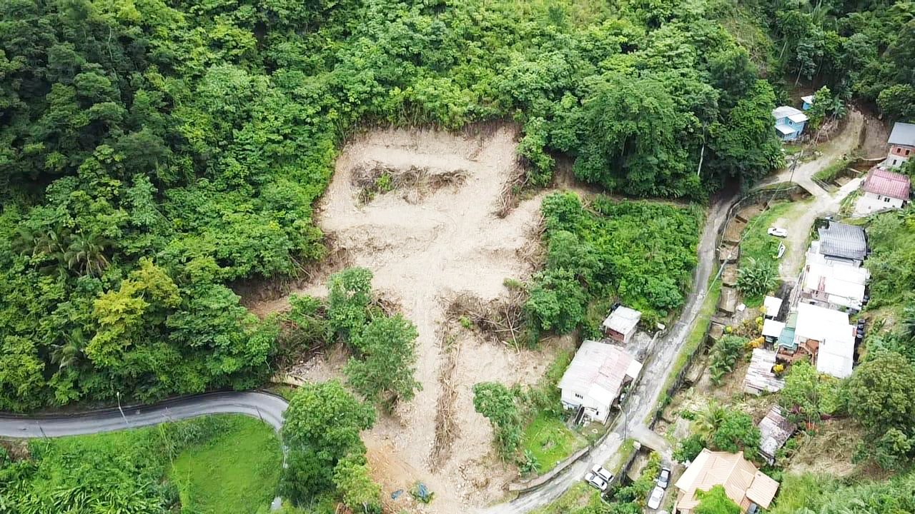Corner Morne Coco Road and Coco View Terrace, Petit Valley